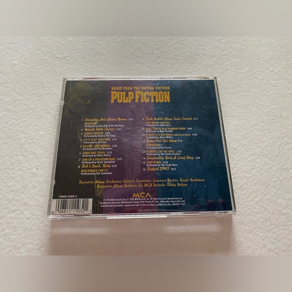 Pulp Fiction Album - Music from The Motion Picture 1994 - Picture 3 of 3